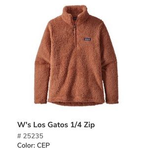 Patagonia 1/4 zip fleece